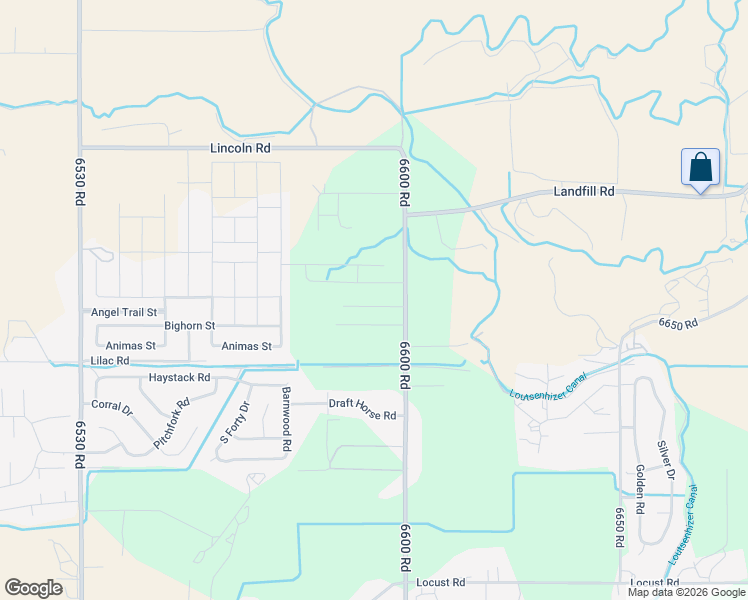 map of restaurants, bars, coffee shops, grocery stores, and more near 991 6600 Road in Montrose