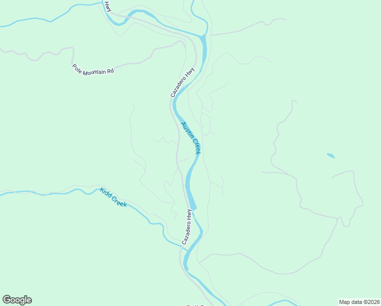 map of restaurants, bars, coffee shops, grocery stores, and more near 3060 Cazadero Highway in Cazadero
