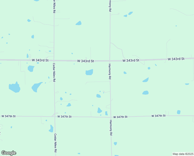 map of restaurants, bars, coffee shops, grocery stores, and more near 25651 West 343rd Street in Paola