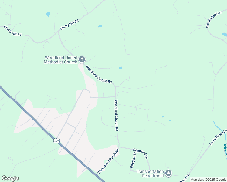 map of restaurants, bars, coffee shops, grocery stores, and more near 14466 Woodland Church Road in Culpeper