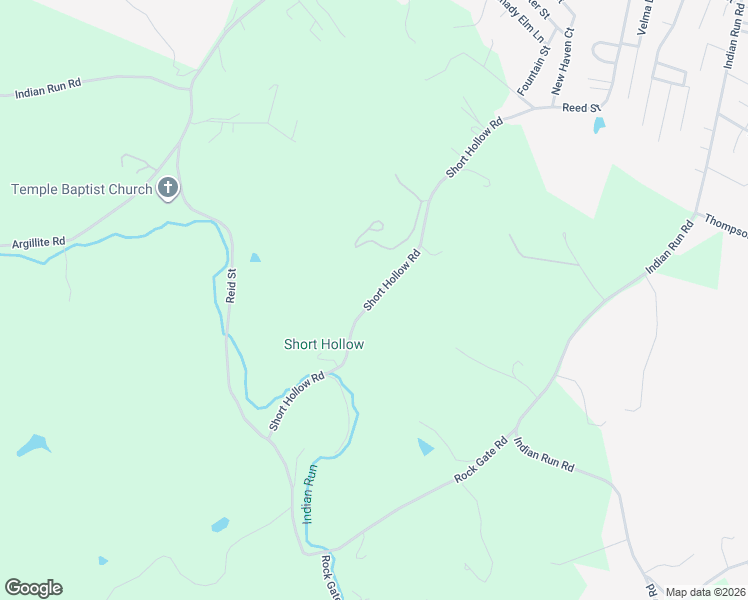 map of restaurants, bars, coffee shops, grocery stores, and more near Short Hollow Rd in Flatwoods