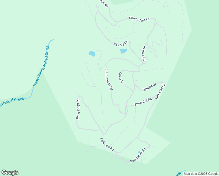 map of restaurants, bars, coffee shops, grocery stores, and more near 568 Cliff Heights Road in Stanley