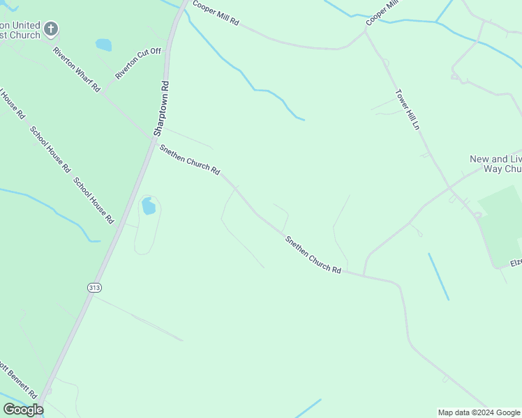 map of restaurants, bars, coffee shops, grocery stores, and more near 11221 Snethen Church Road in Mardela Springs