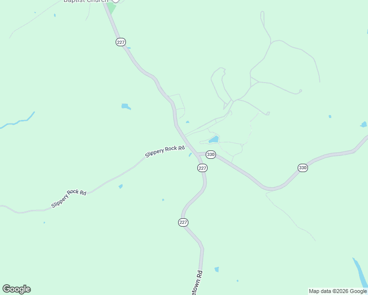 map of restaurants, bars, coffee shops, grocery stores, and more near 2312 Slippery Rock Road in Owenton