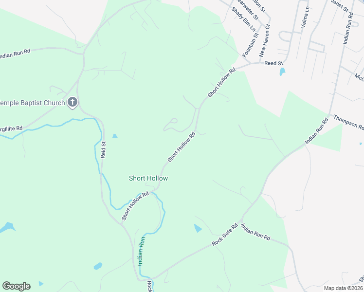 map of restaurants, bars, coffee shops, grocery stores, and more near Short Hollow Rd in Flatwoods