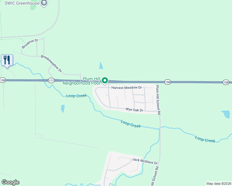 map of restaurants, bars, coffee shops, grocery stores, and more near 2401 Cypress Knoll Court in Belleville