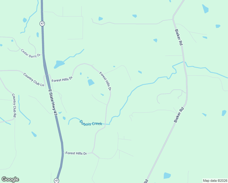 map of restaurants, bars, coffee shops, grocery stores, and more near 25 Forest Hills Drive in Washington