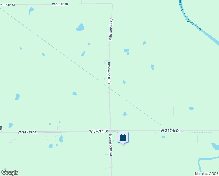 map of restaurants, bars, coffee shops, grocery stores, and more near 34322 Indianapolis Road in Osawatomie