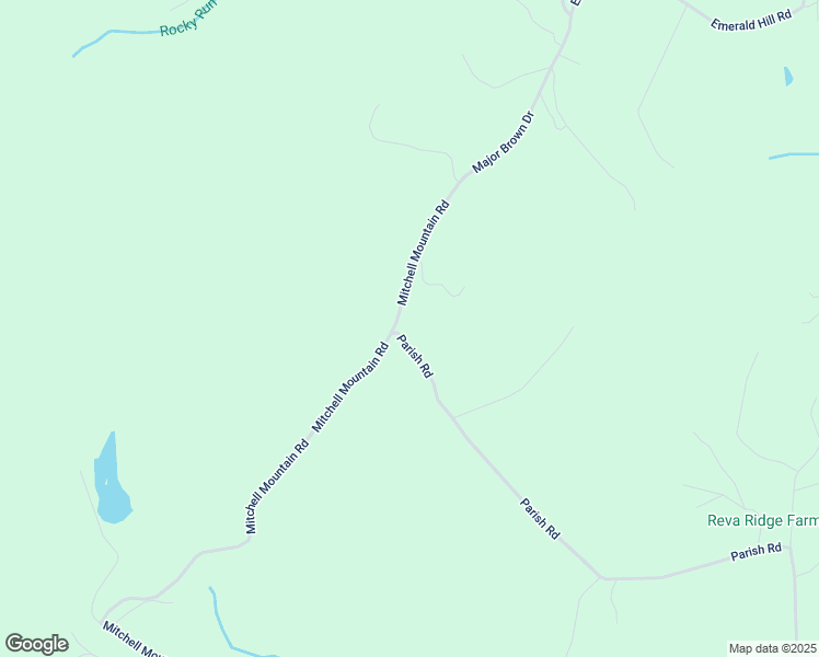 map of restaurants, bars, coffee shops, grocery stores, and more near 2040 Parish Road in Reva