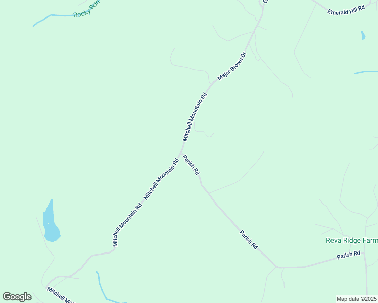 map of restaurants, bars, coffee shops, grocery stores, and more near 2040 Parish Road in Reva