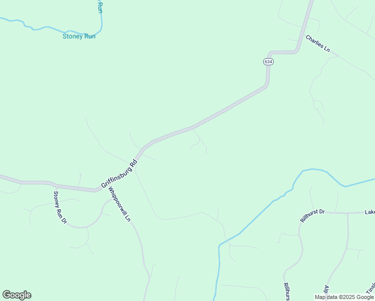 map of restaurants, bars, coffee shops, grocery stores, and more near 7210 Griffinsburg Road in Boston