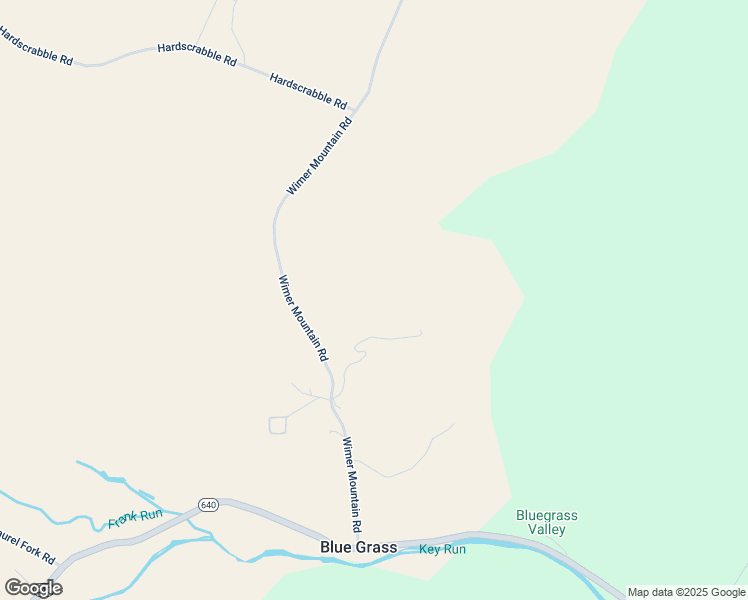 map of restaurants, bars, coffee shops, grocery stores, and more near Unnamed Road in Blue Grass