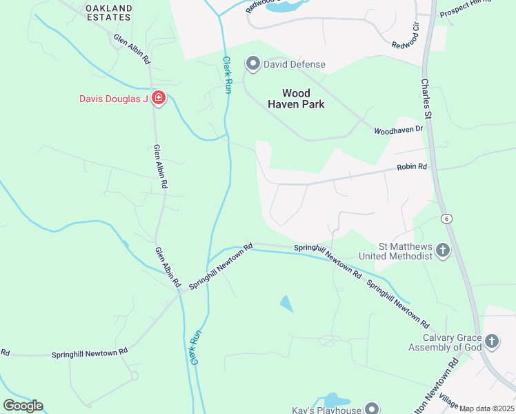 map of restaurants, bars, coffee shops, grocery stores, and more near 10364 Andrea Lane in La Plata