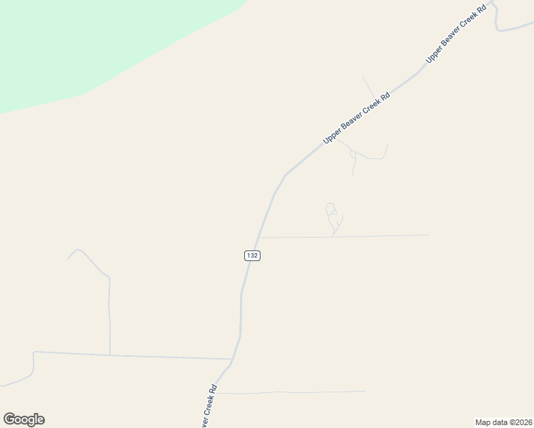 map of restaurants, bars, coffee shops, grocery stores, and more near Upper Beaver Creek Road in Penrose