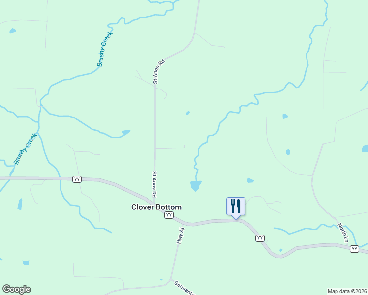 map of restaurants, bars, coffee shops, grocery stores, and more near 5140 Saint Anns Road in Washington