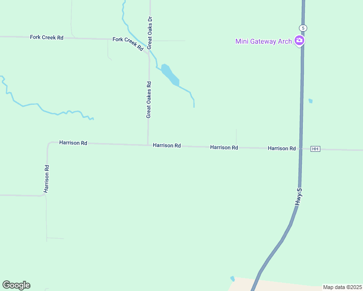 map of restaurants, bars, coffee shops, grocery stores, and more near 13868 Harrison Road in Versailles