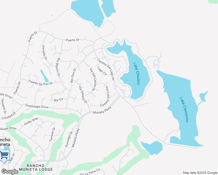 map of restaurants, bars, coffee shops, grocery stores, and more near 6521 Camino De Luna Drive in Rancho Murieta