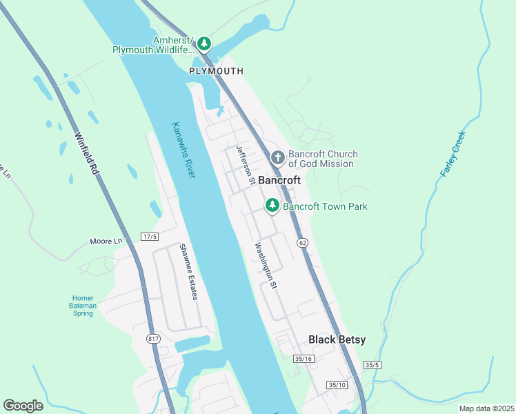 map of restaurants, bars, coffee shops, grocery stores, and more near 88 6th Ave in Bancroft
