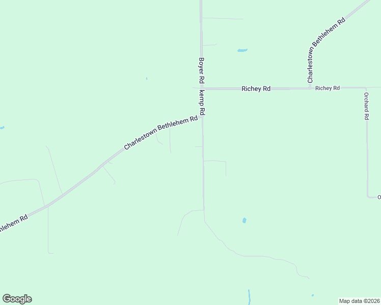 map of restaurants, bars, coffee shops, grocery stores, and more near 20901 kemp Road in Charlestown