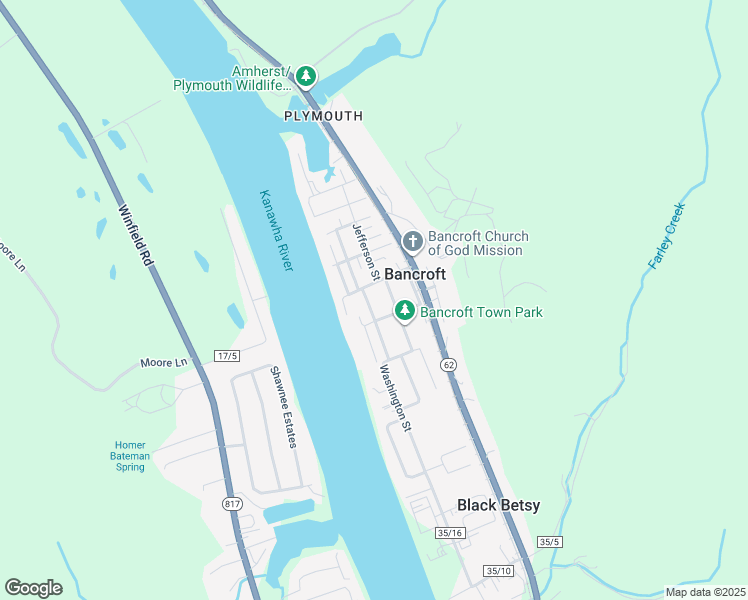 map of restaurants, bars, coffee shops, grocery stores, and more near 88 6th Ave in Bancroft