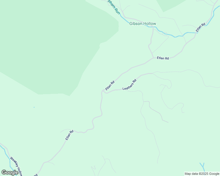 map of restaurants, bars, coffee shops, grocery stores, and more near Etlan Road in Etlan