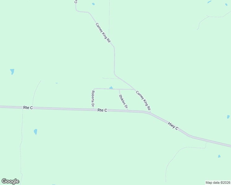 map of restaurants, bars, coffee shops, grocery stores, and more near 55404 State Highway C in Russellville