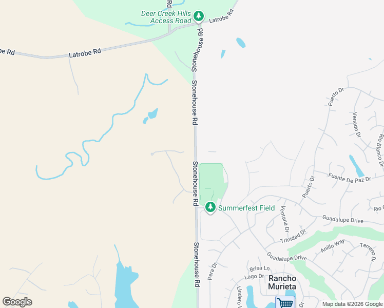 map of restaurants, bars, coffee shops, grocery stores, and more near 7111 Stonehouse Road in Sloughhouse