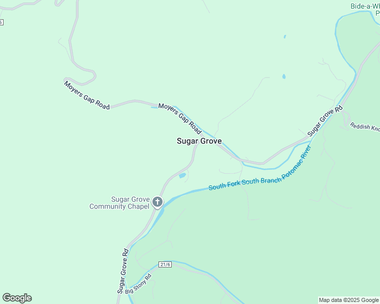 map of restaurants, bars, coffee shops, grocery stores, and more near 898 Sugar Grove Road in Brandywine