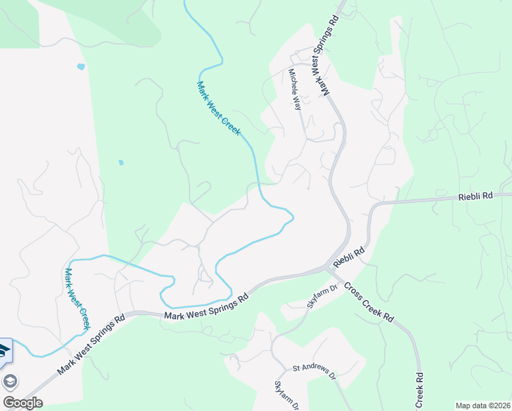 map of restaurants, bars, coffee shops, grocery stores, and more near 1010 Quietwater Road in Santa Rosa