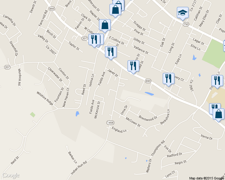 map of restaurants, bars, coffee shops, grocery stores, and more near 1098 Kentucky Avenue in Flatwoods