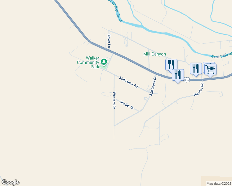 map of restaurants, bars, coffee shops, grocery stores, and more near 170 Western Drive in Mono