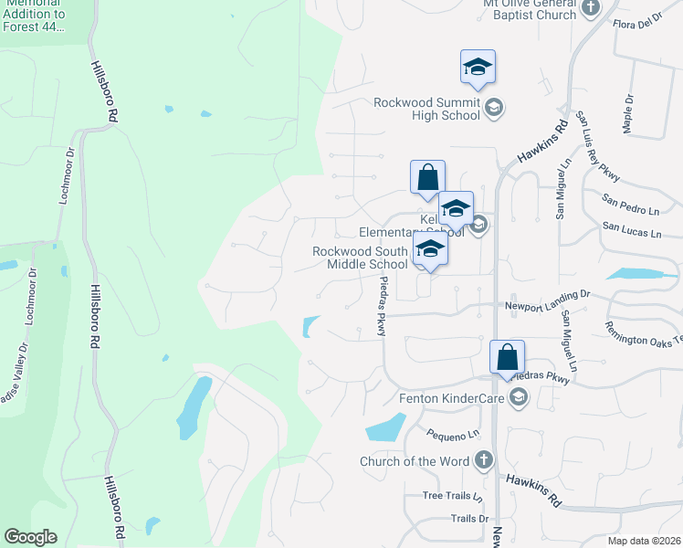 map of restaurants, bars, coffee shops, grocery stores, and more near 1316 Point Mariner Drive in Fenton