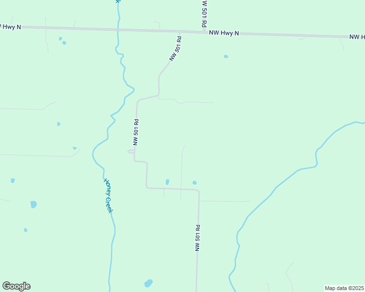 map of restaurants, bars, coffee shops, grocery stores, and more near 1049 Northwest 501 Road in Chilhowee