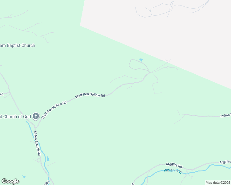 map of restaurants, bars, coffee shops, grocery stores, and more near Wolf Pen Hollow Road in Flatwoods