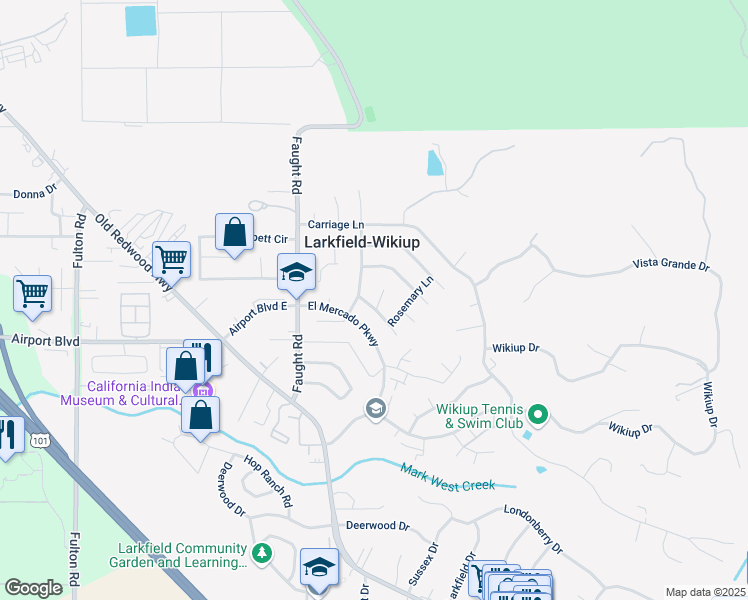map of restaurants, bars, coffee shops, grocery stores, and more near 333 Gazania Court in Santa Rosa