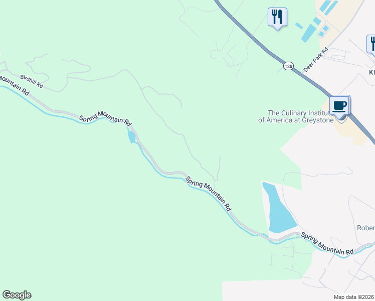 map of restaurants, bars, coffee shops, grocery stores, and more near 2910 Spring Mountain Road in St. Helena