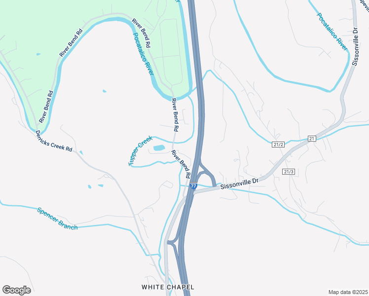 map of restaurants, bars, coffee shops, grocery stores, and more near 302 Cedar Ridge Road in Sissonville