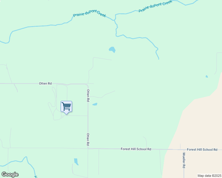 map of restaurants, bars, coffee shops, grocery stores, and more near 2949 Dockins Creek Lane in Millstadt