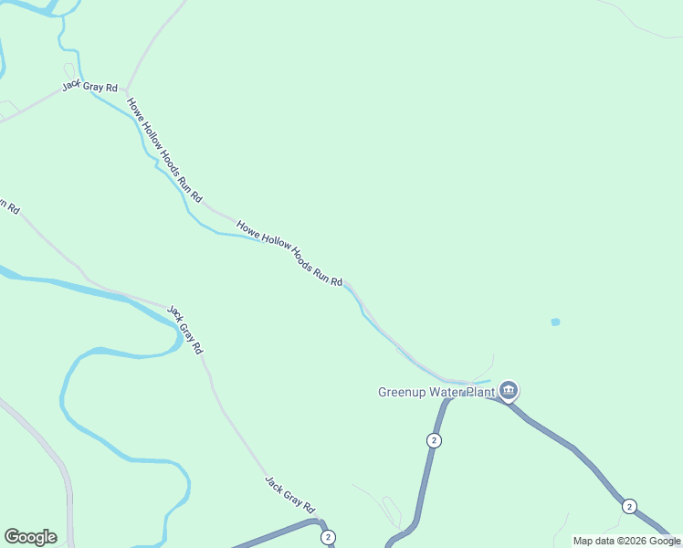 map of restaurants, bars, coffee shops, grocery stores, and more near 616 Hoods Run Road in Greenup