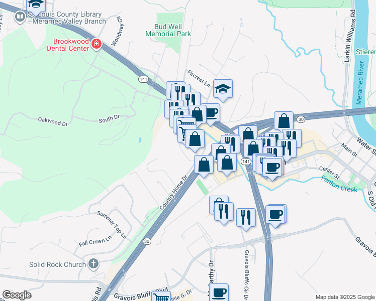 450 Old Smizer Mill Road, Fenton MO Walk Score