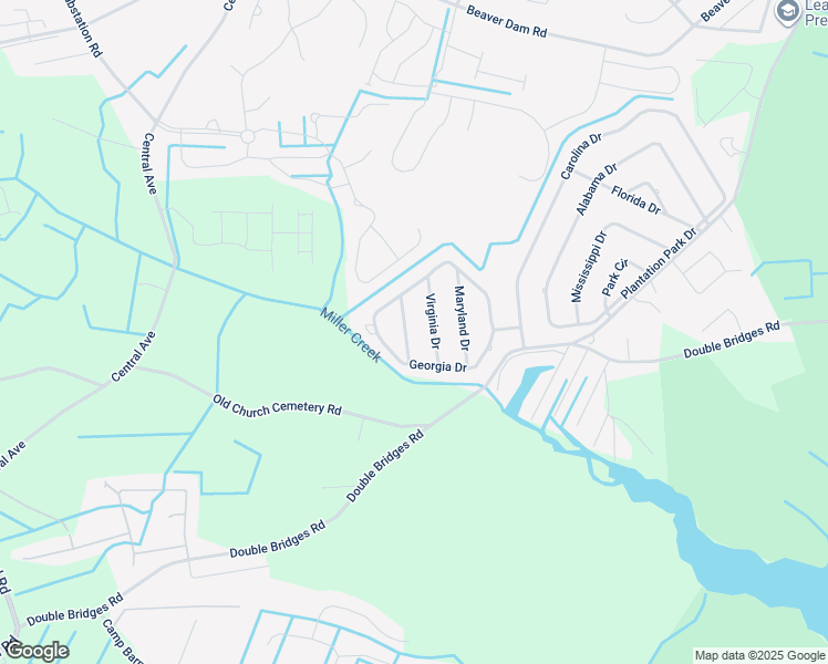 map of restaurants, bars, coffee shops, grocery stores, and more near 34531 Tennessee Drive in Frankford