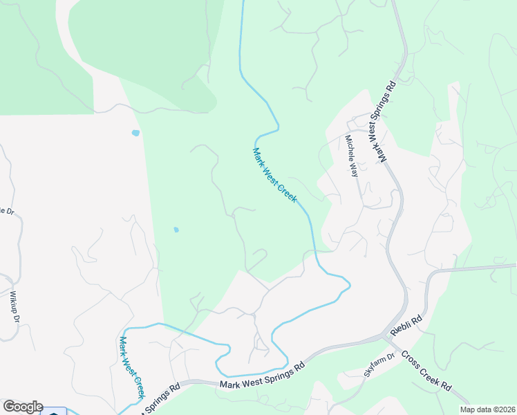map of restaurants, bars, coffee shops, grocery stores, and more near 1025 Quietwater Road in Santa Rosa