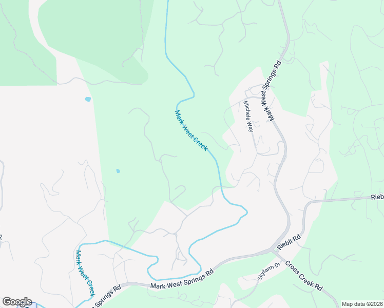 map of restaurants, bars, coffee shops, grocery stores, and more near 1025 Quietwater Road in Santa Rosa