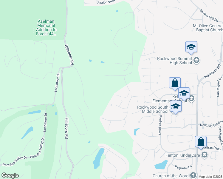 map of restaurants, bars, coffee shops, grocery stores, and more near 2319 Branch Road in Fenton