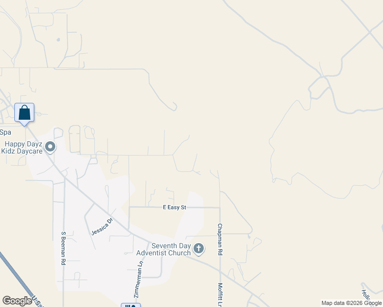 map of restaurants, bars, coffee shops, grocery stores, and more near 4251 Lipizzan Jump in Moab