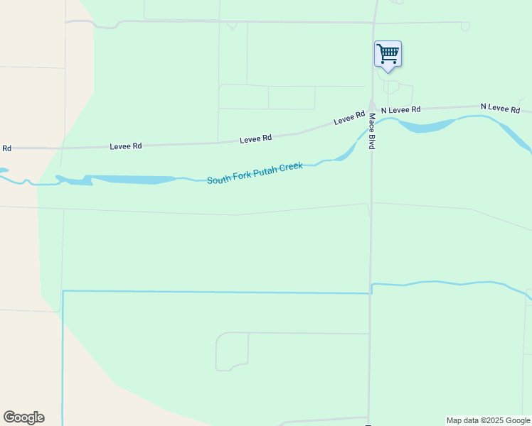 map of restaurants, bars, coffee shops, grocery stores, and more near Unnamed Rd in Davis