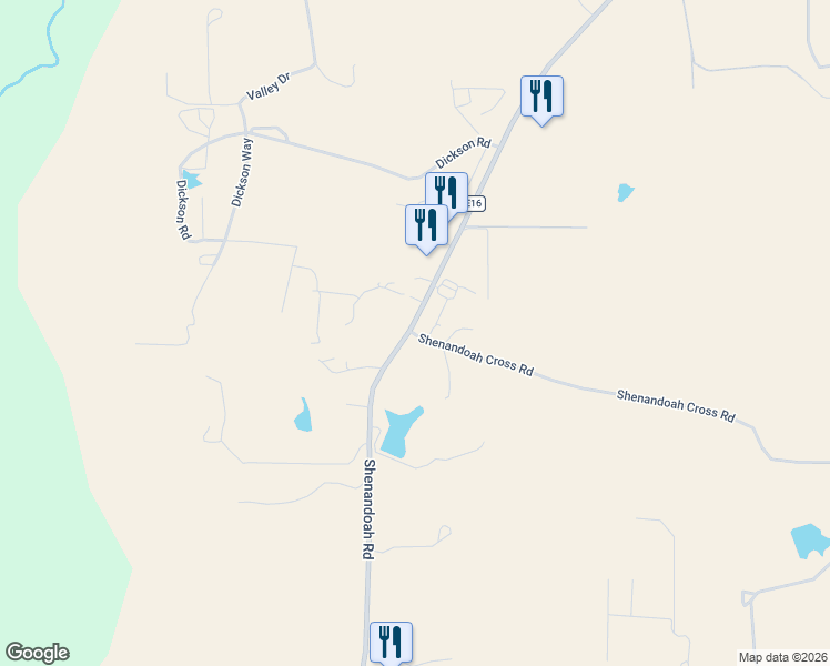 map of restaurants, bars, coffee shops, grocery stores, and more near 10776 Shenandoah Road in Plymouth