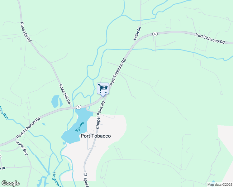 map of restaurants, bars, coffee shops, grocery stores, and more near 8525 Port Tobacco Road in Port Tobacco