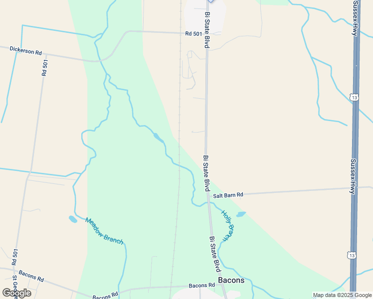 map of restaurants, bars, coffee shops, grocery stores, and more near 34238 Bi State Boulevard in Laurel