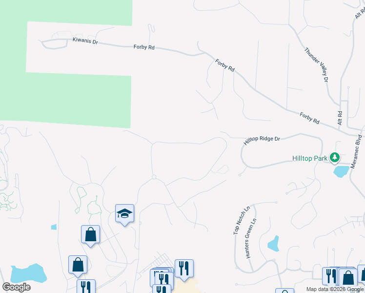 map of restaurants, bars, coffee shops, grocery stores, and more near 765 Brewster Road in Eureka